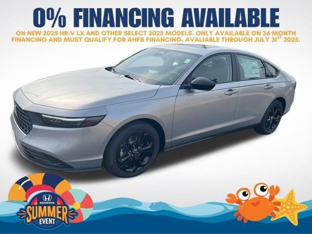 new 2025 Honda Accord car, priced at $30,374