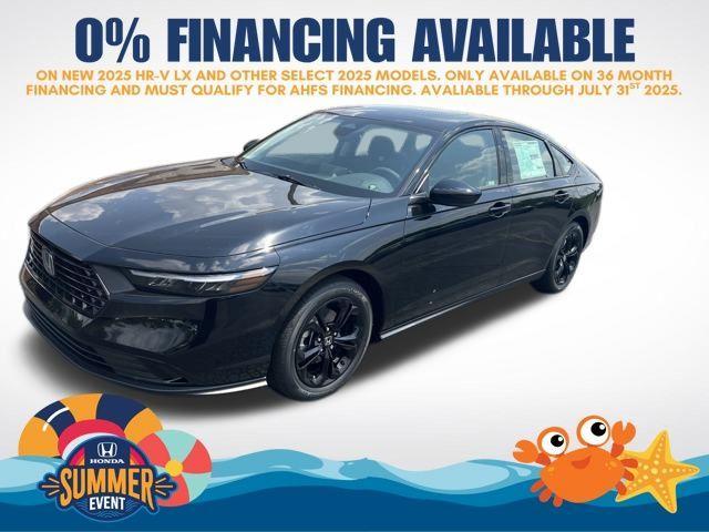 new 2025 Honda Accord car, priced at $30,373