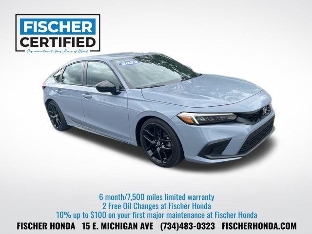 used 2022 Honda Civic car, priced at $23,995
