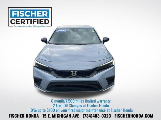 used 2022 Honda Civic car, priced at $23,995