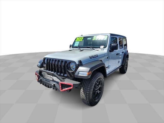 used 2022 Jeep Wrangler car, priced at $32,899