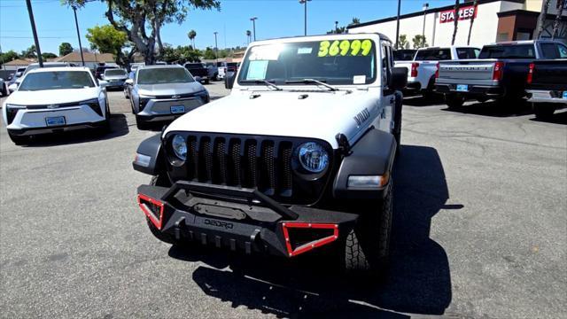 used 2022 Jeep Wrangler car, priced at $32,899