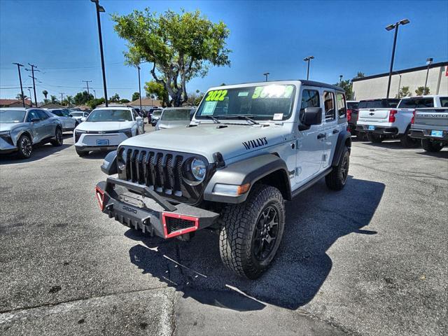 used 2022 Jeep Wrangler car, priced at $32,899