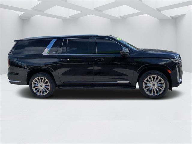 used 2022 Cadillac Escalade ESV car, priced at $70,897