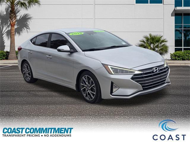 used 2019 Hyundai Elantra car, priced at $13,487