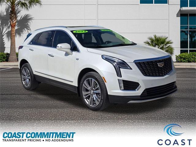 used 2022 Cadillac XT5 car, priced at $35,687