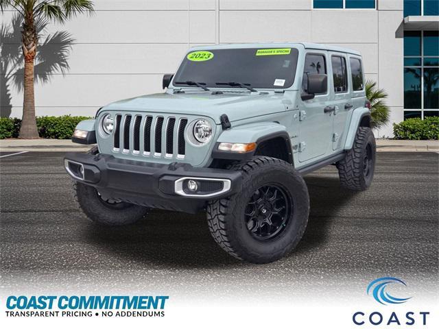 used 2023 Jeep Wrangler car, priced at $33,488