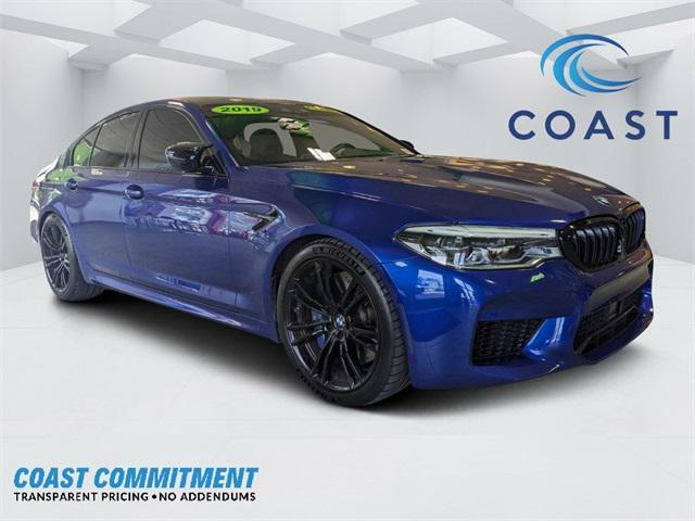 used 2019 BMW M5 car, priced at $65,591