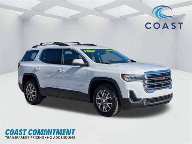 used 2021 GMC Acadia car, priced at $27,699