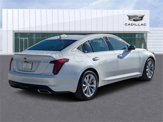 new 2025 Cadillac CT5 car, priced at $54,634