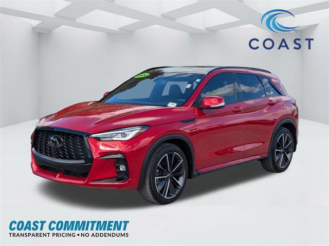 used 2024 INFINITI QX50 car, priced at $38,699