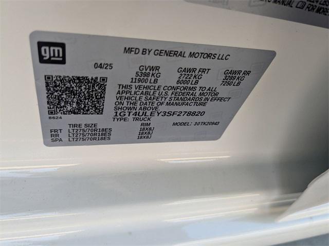 new 2025 GMC Sierra 2500 car, priced at $69,390
