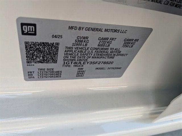 new 2025 GMC Sierra 2500 car, priced at $67,640
