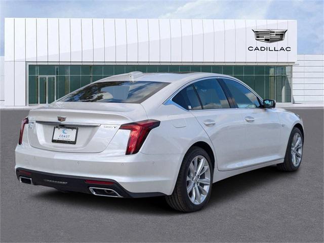 new 2025 Cadillac CT5 car, priced at $54,834