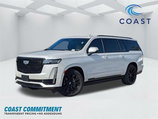 used 2022 Cadillac Escalade ESV car, priced at $73,999