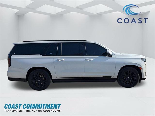 used 2022 Cadillac Escalade ESV car, priced at $73,999