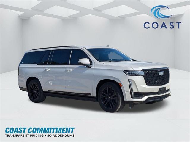 used 2022 Cadillac Escalade ESV car, priced at $73,999