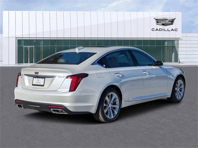 new 2025 Cadillac CT5 car, priced at $55,634