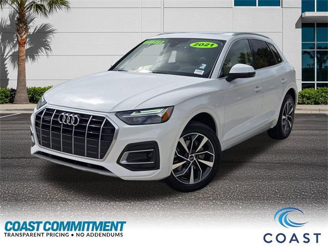 used 2021 Audi Q5 car, priced at $25,609