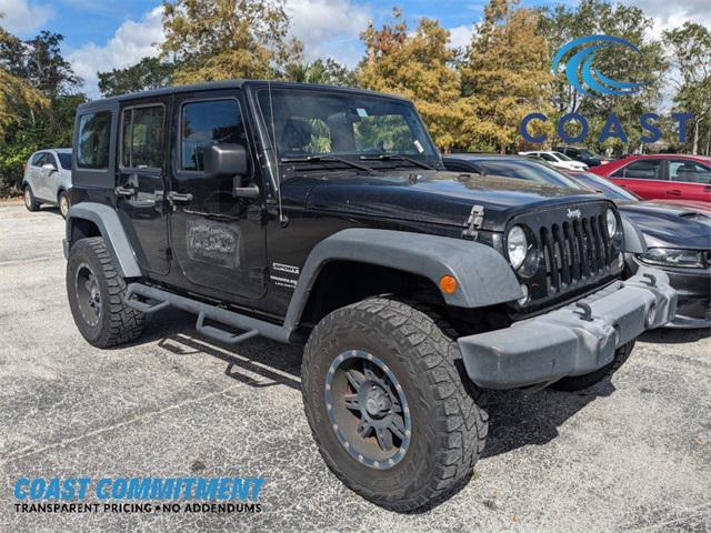 used 2018 Jeep Wrangler JK Unlimited car, priced at $23,991