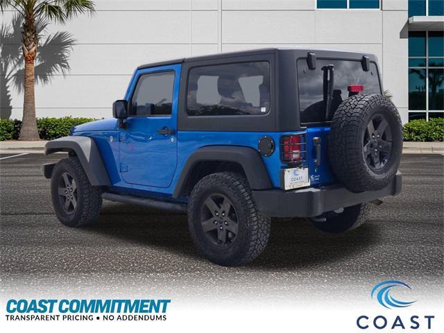 used 2015 Jeep Wrangler car, priced at $15,987