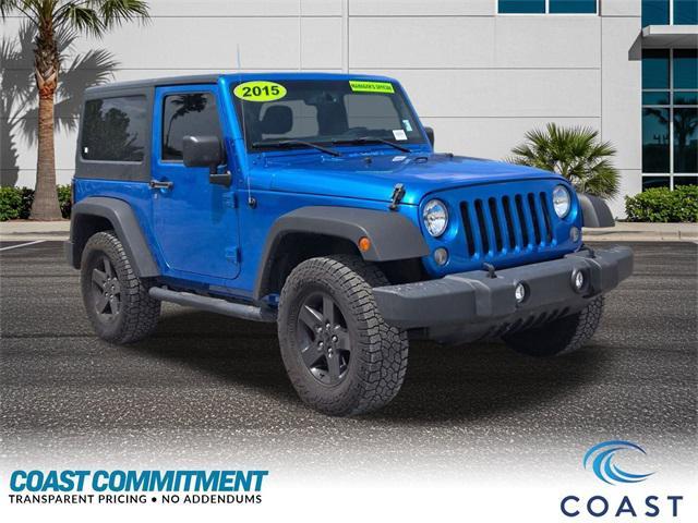 used 2015 Jeep Wrangler car, priced at $15,987