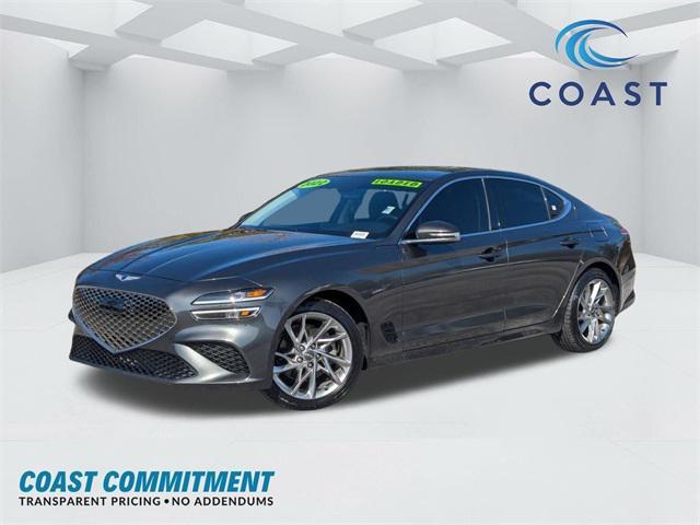 used 2022 Genesis G70 car, priced at $24,699