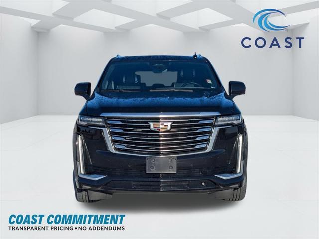 used 2021 Cadillac Escalade car, priced at $71,120