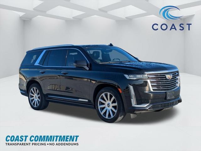 used 2021 Cadillac Escalade car, priced at $71,120