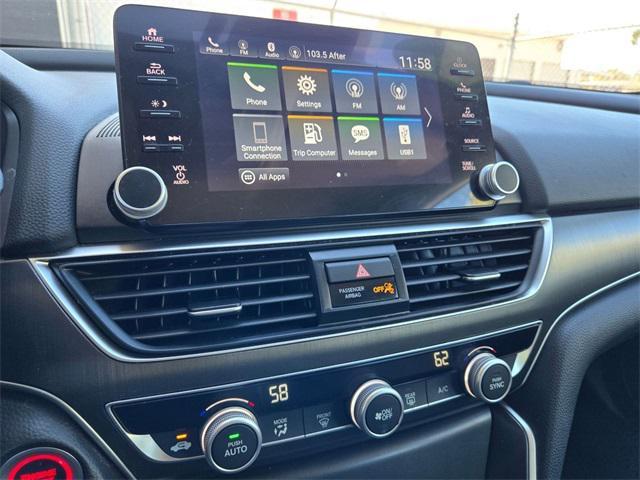 used 2022 Honda Accord car, priced at $21,678