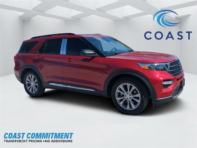 used 2021 Ford Explorer car, priced at $24,848