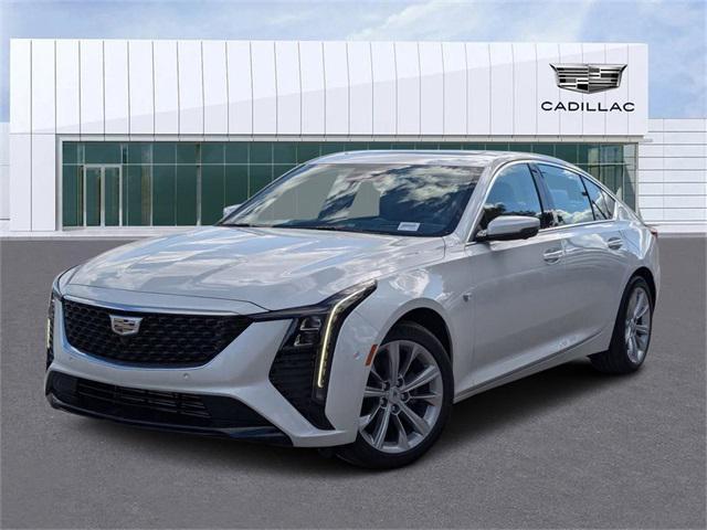 new 2025 Cadillac CT5 car, priced at $55,834