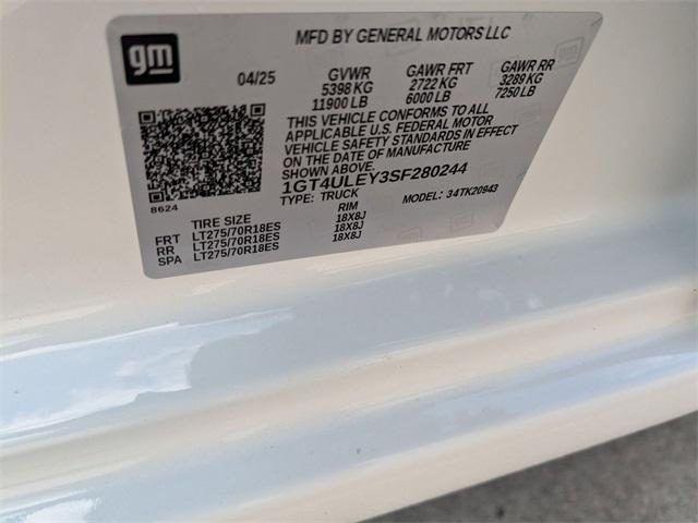 new 2025 GMC Sierra 2500 car, priced at $69,390