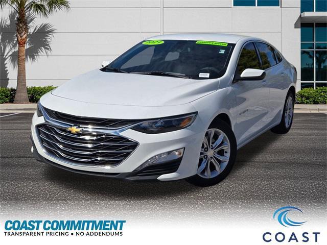 used 2021 Chevrolet Malibu car, priced at $12,396