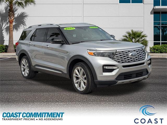 used 2021 Ford Explorer car, priced at $32,291
