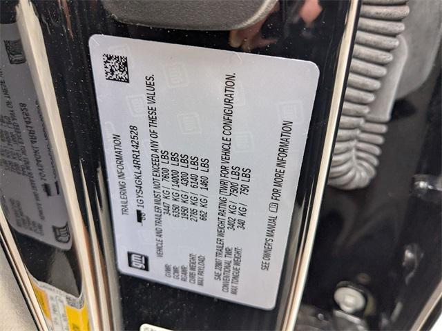 used 2024 Cadillac Escalade car, priced at $93,610