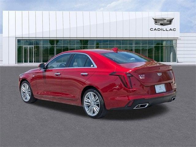 new 2025 Cadillac CT4 car, priced at $44,139
