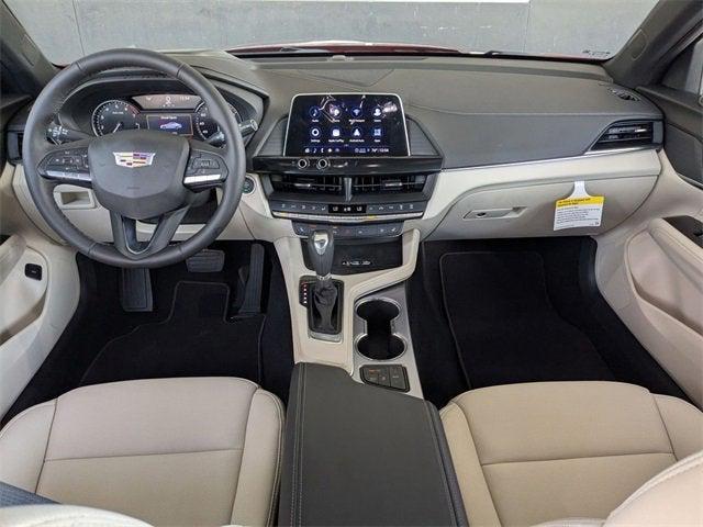 new 2025 Cadillac CT4 car, priced at $44,139