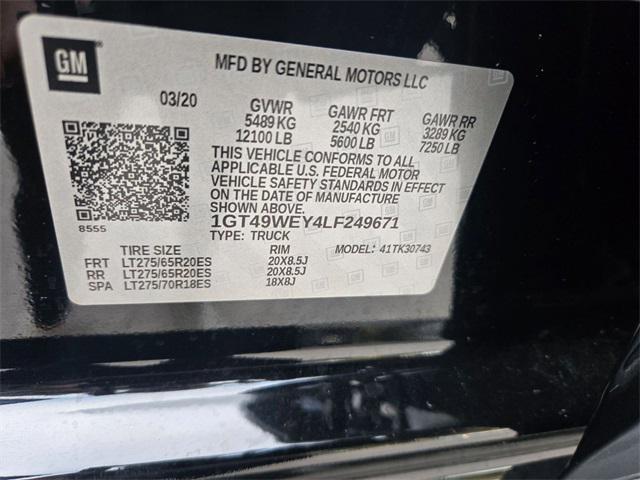 used 2020 GMC Sierra 3500 car, priced at $64,535