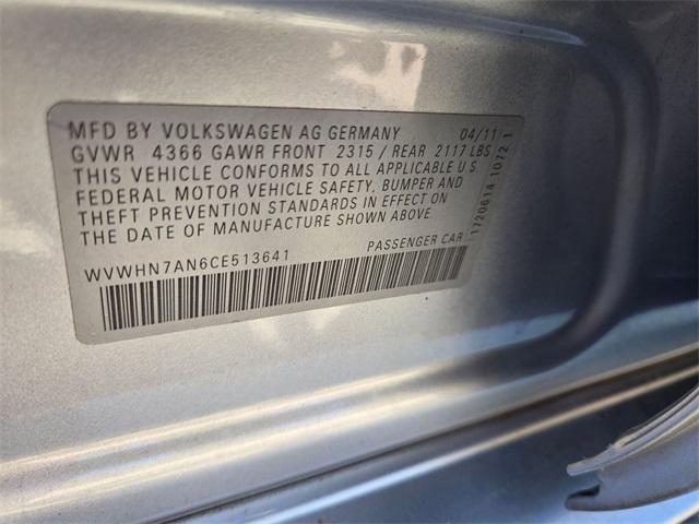 used 2012 Volkswagen CC car, priced at $8,144