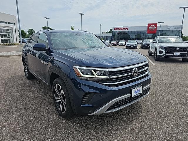 used 2022 Volkswagen Atlas Cross Sport car, priced at $28,118