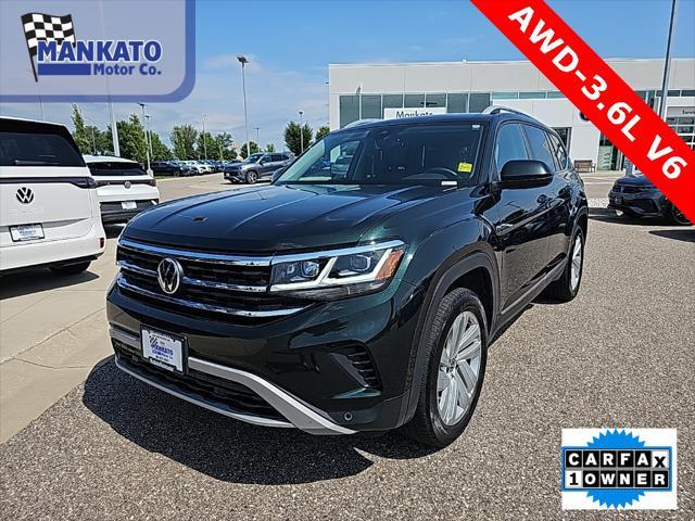 used 2021 Volkswagen Atlas car, priced at $28,557