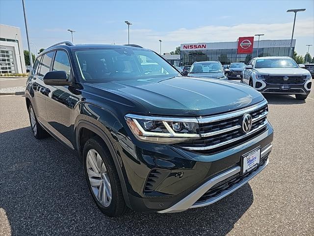 used 2021 Volkswagen Atlas car, priced at $28,557