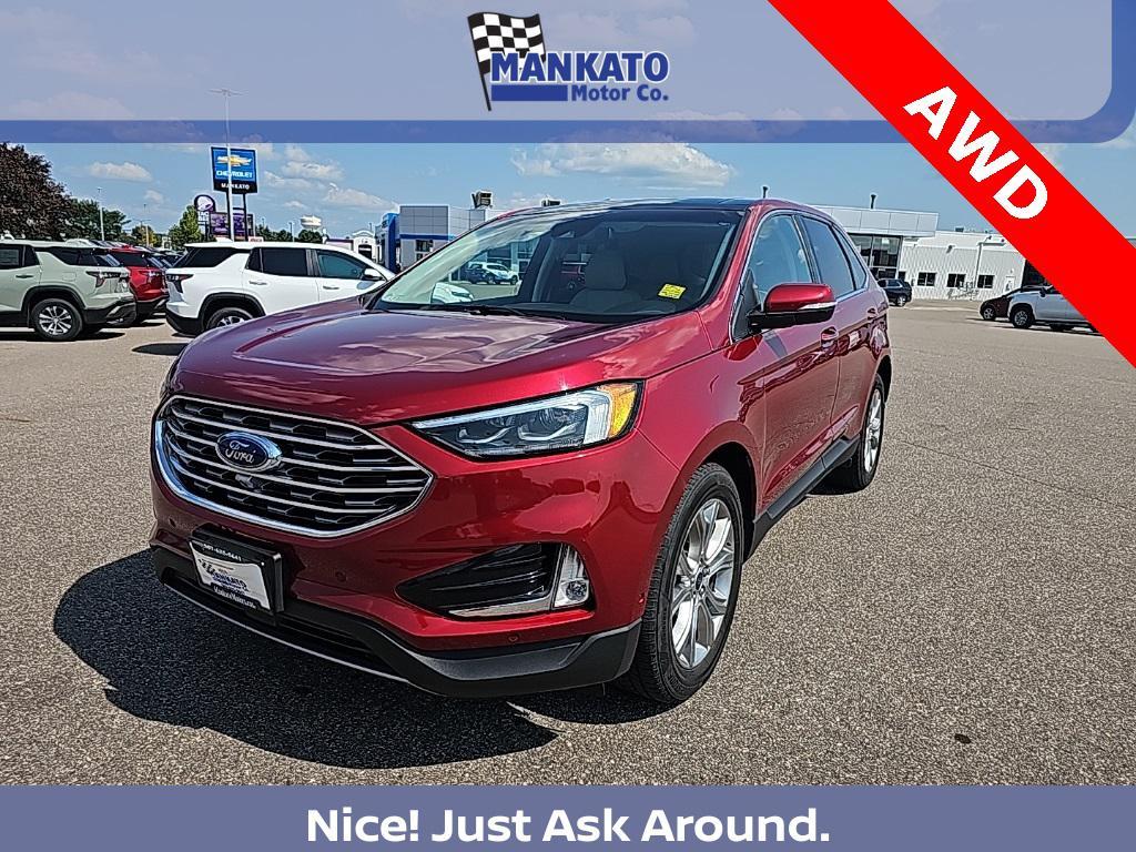 used 2019 Ford Edge car, priced at $18,406