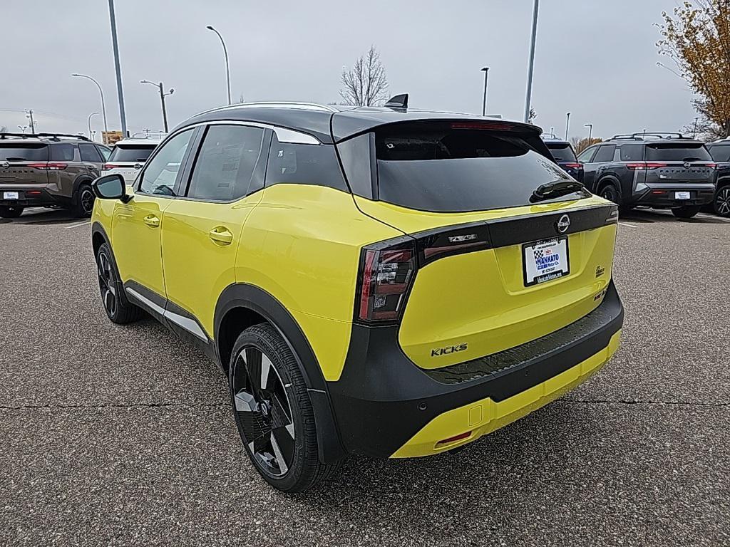new 2025 Nissan Kicks car, priced at $28,870
