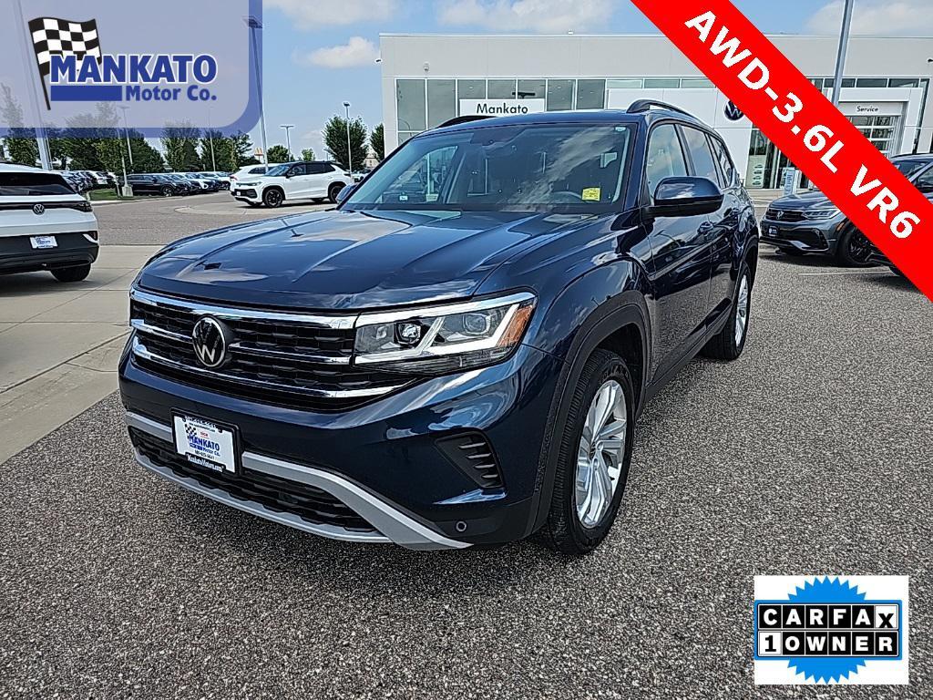 used 2021 Volkswagen Atlas car, priced at $19,754