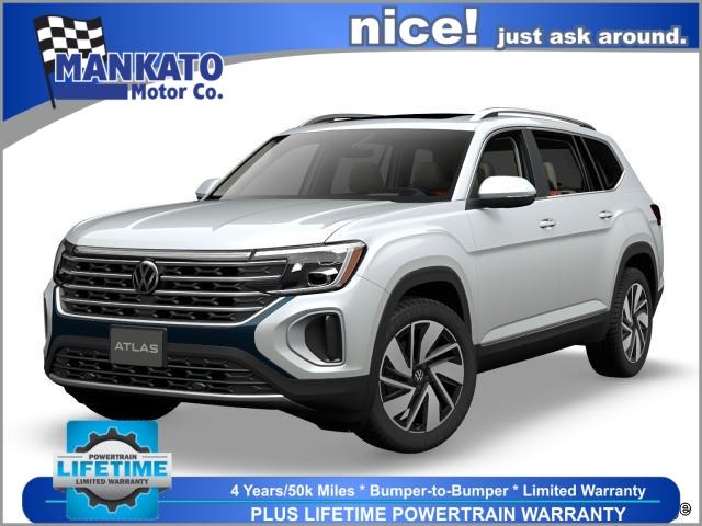 new 2025 Volkswagen Atlas car, priced at $50,555