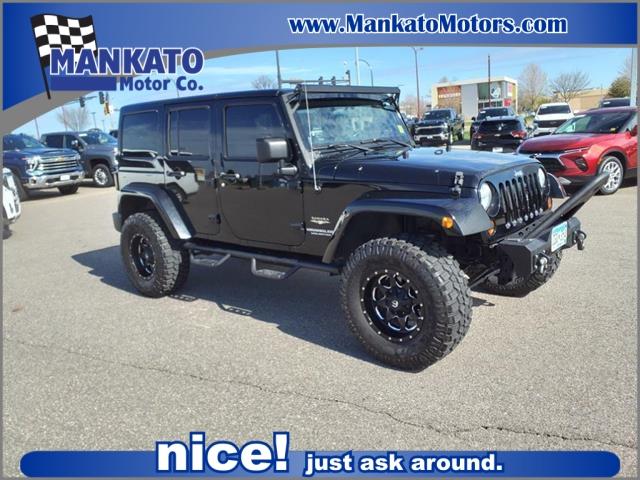 used 2012 Jeep Wrangler Unlimited car, priced at $18,489