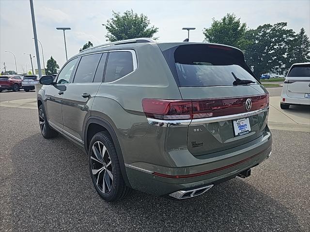 new 2025 Volkswagen Atlas car, priced at $55,856