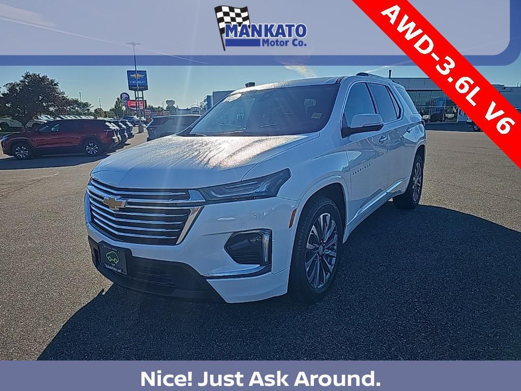 used 2022 Chevrolet Traverse car, priced at $39,752